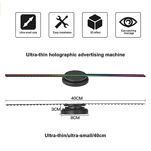 3D Holographic Marketing Display Fan