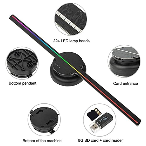 3D Holographic Marketing Display Fan